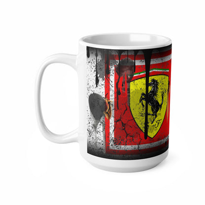 Vintage Racing-Inspired Ceramic Coffee Cups | 11oz & 15oz | Perfect Gift for Car Enthusiasts