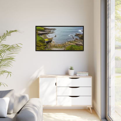 Somewhere in Sligo Matte Canvas, Framed (Multi-color)