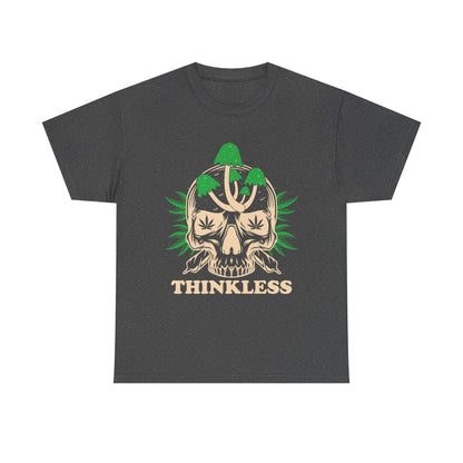 Mushroom Skull 'THINKLESS' T-Shirt