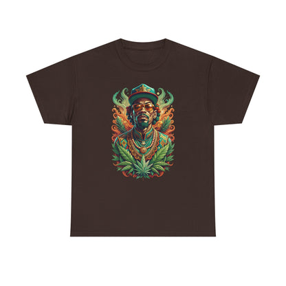 Reggae Lion Tee — Rasta Portrait Graphic T-Shirt