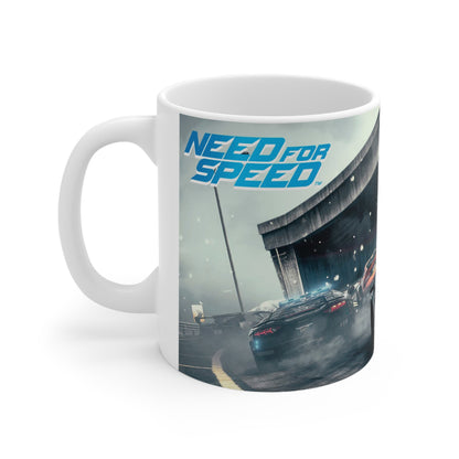 Need for Speed Ceramic Coffee Mug - 11oz & 15oz Racing Theme