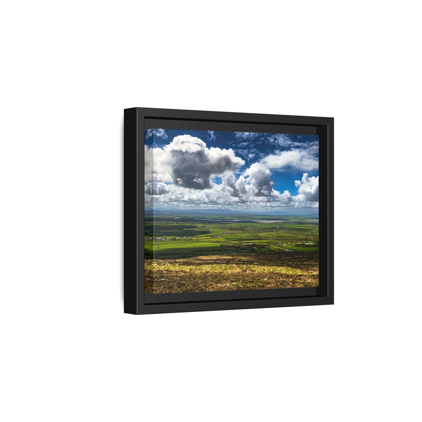 Kerry Panorama Matte Canvas, Framed (Multi-color)