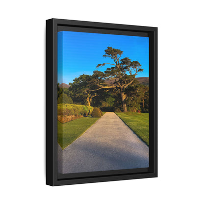 Muckross House Garden Matte Canvas, Framed (Multi-color)