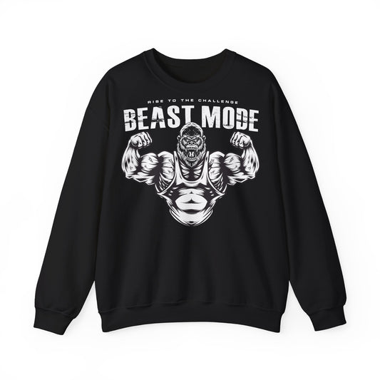 Beast Mode Unisex Heavy Blend™ Crewneck Sweatshirt - Motivational Fitness Apparel