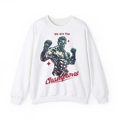 Unisex Heavy Blend™ Crewneck Sweatshirt - We Are The Champions Design