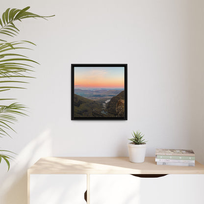 On The Way To Mount Brandon Matte Canvas, Framed (Multi-color)