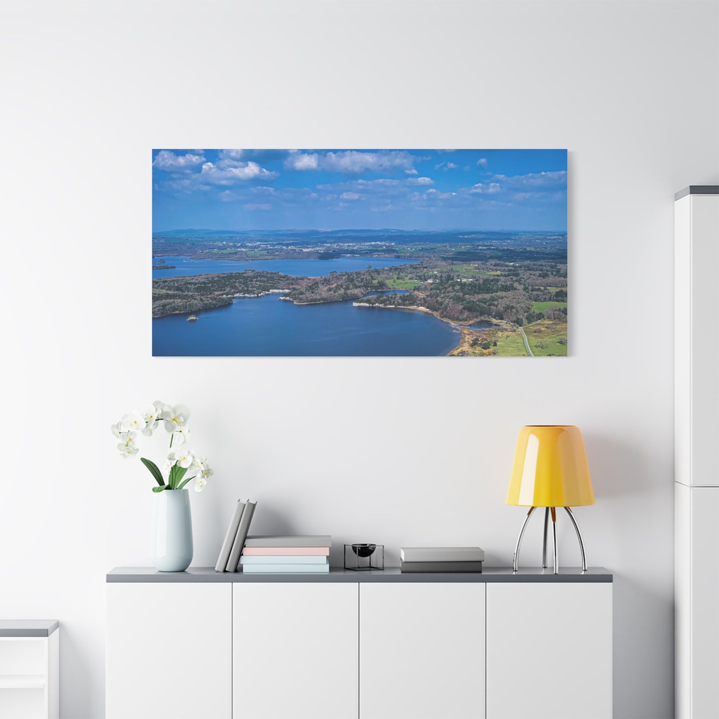 Muckross Lake Matte Canvas, Stretched, 1.25"