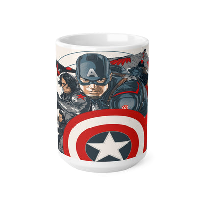 Heroic Avengers Ceramic Coffee Mug – 11oz & 15oz