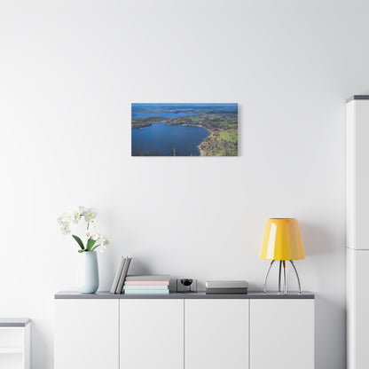 Muckross Lake Matte Canvas, Stretched, 1.25"