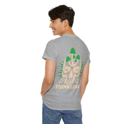 Mushroom Skull 'THINKLESS' T-Shirt