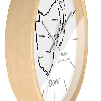 Down County Wall Clock