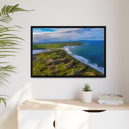 Kerry Landscape Matte Canvas, Framed (Multi-color)