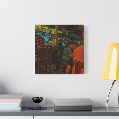 Irish Pub Matte Canvas, Stretched, 1.25"