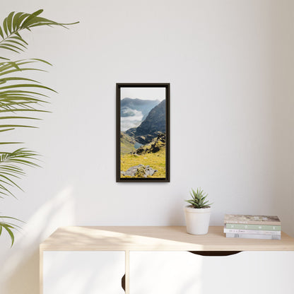 Kerry Mount Matte Canvas, Framed (Multi-color)