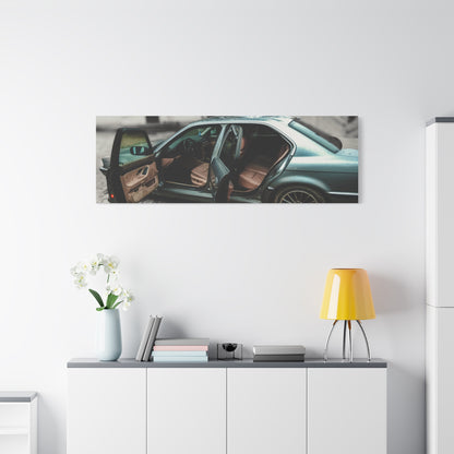BMW 7 Matte Canvas, Stretched, 1.25"