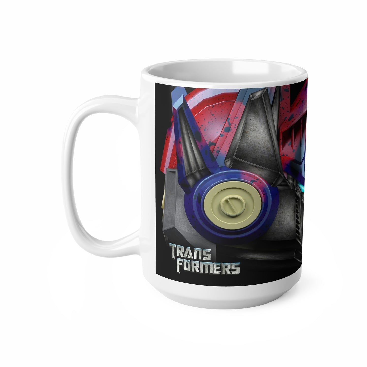 Transformers Ceramic Coffee Mug - 11oz & 15oz, Cool Robot Design