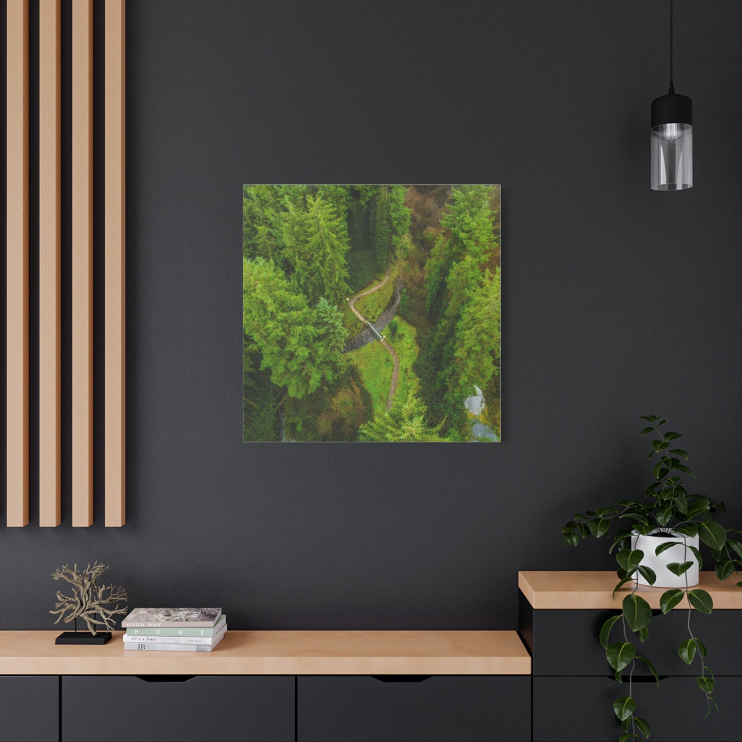 Glanageenty Forest Matte Canvas, Stretched, 1.25"