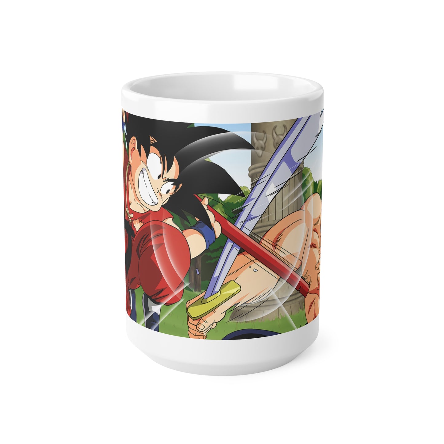 Dragon Ball Z Inspired Ceramic Coffee Cups - 11oz & 15oz | Perfect Gift for Anime Fans