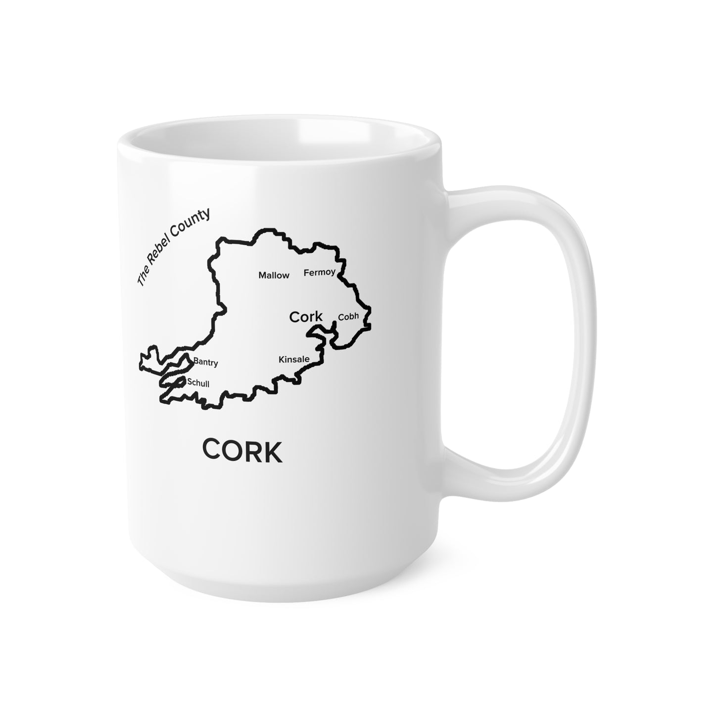 Cork Ceramic Coffee Cup - 11oz & 15oz