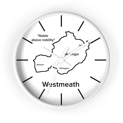 Westmeath County Wall Clock