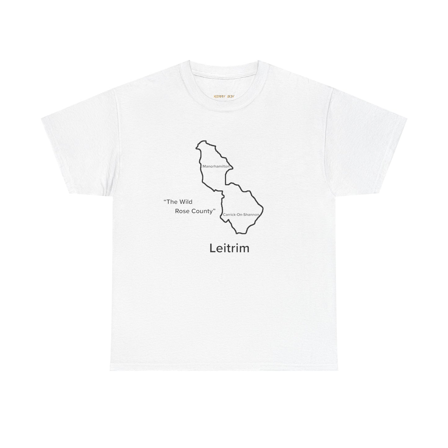 Leitrim Unisex Heavy Cotton Tee White Edition