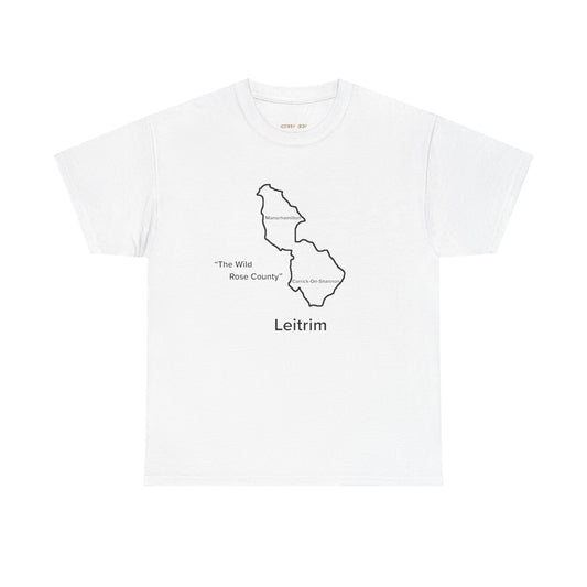 Leitrim Unisex Heavy Cotton Tee White Edition
