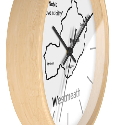 Westmeath County Wall Clock