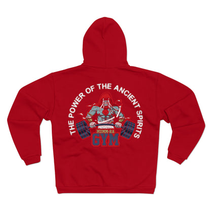 Gym Power Unisex Hooded Zip Sweatshirt