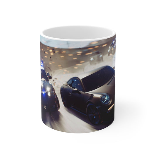 Need for Speed Ceramic Coffee Cup - 11oz & 15oz Racing Mug for Car Enthusiasts