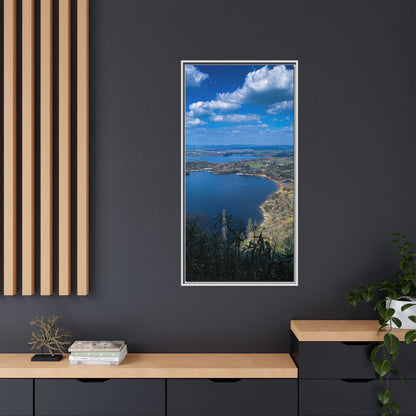 Kuckross Lake Matte Canvas, Framed (Multi-color)