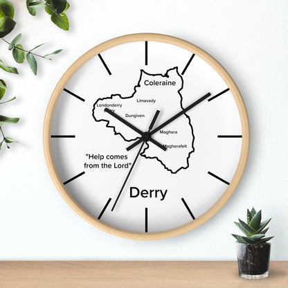Derry County Wall Clock