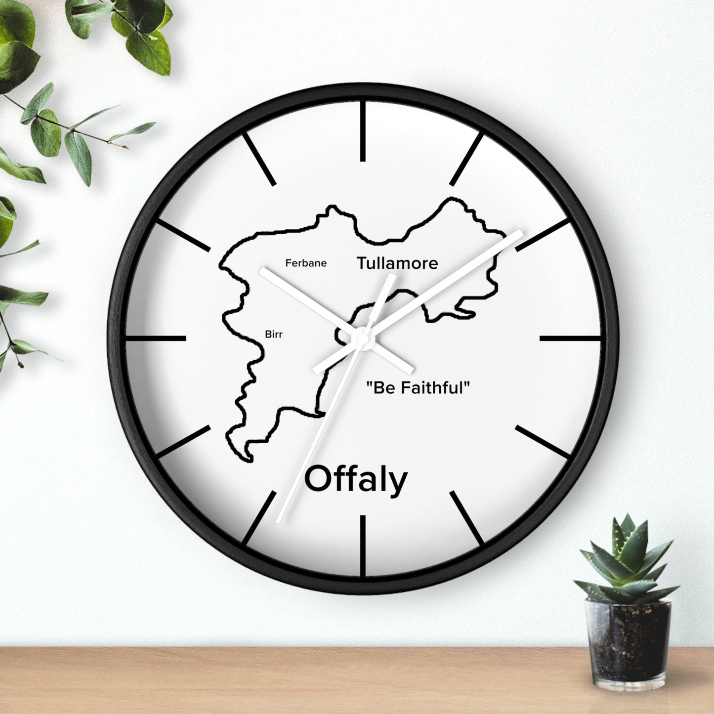 Offaly County Wall Clock