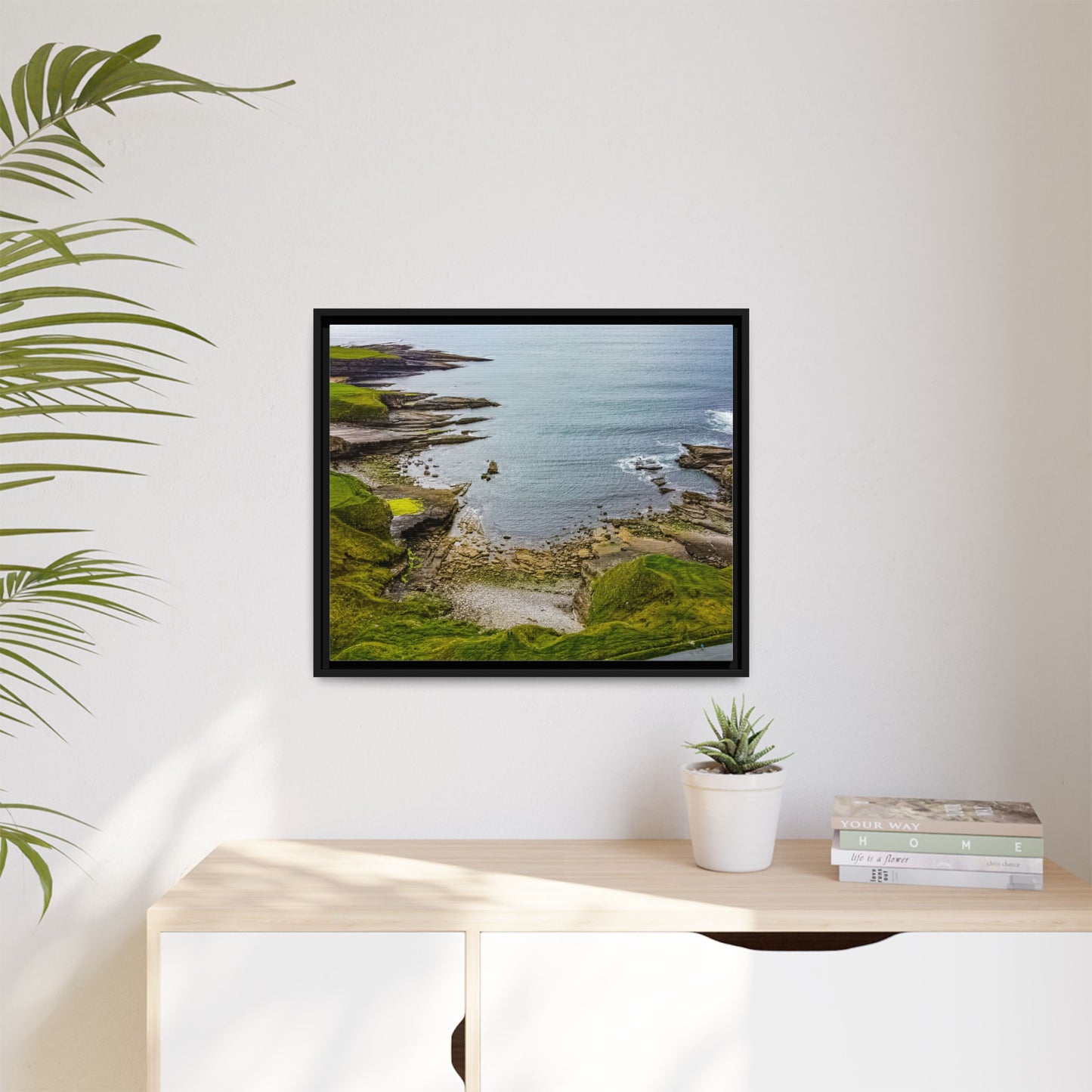 Somewhere in Sligo Matte Canvas, Framed (Multi-color)