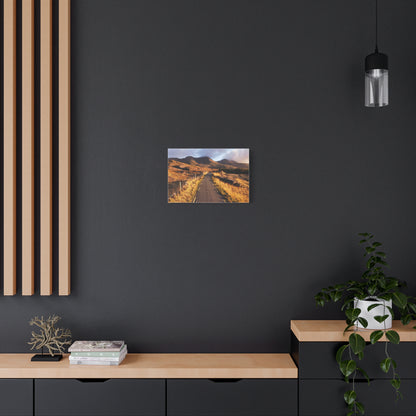 Sunset Road Matte Canvas, Stretched, 1.25"