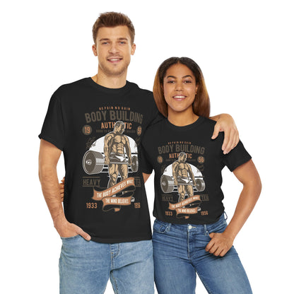 Vintage Bodybuilding Unisex Heavy Cotton Tee