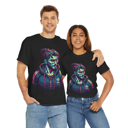 Retro Style Graphic Unisex Heavy Cotton Tee - Perfect for Casual Wear