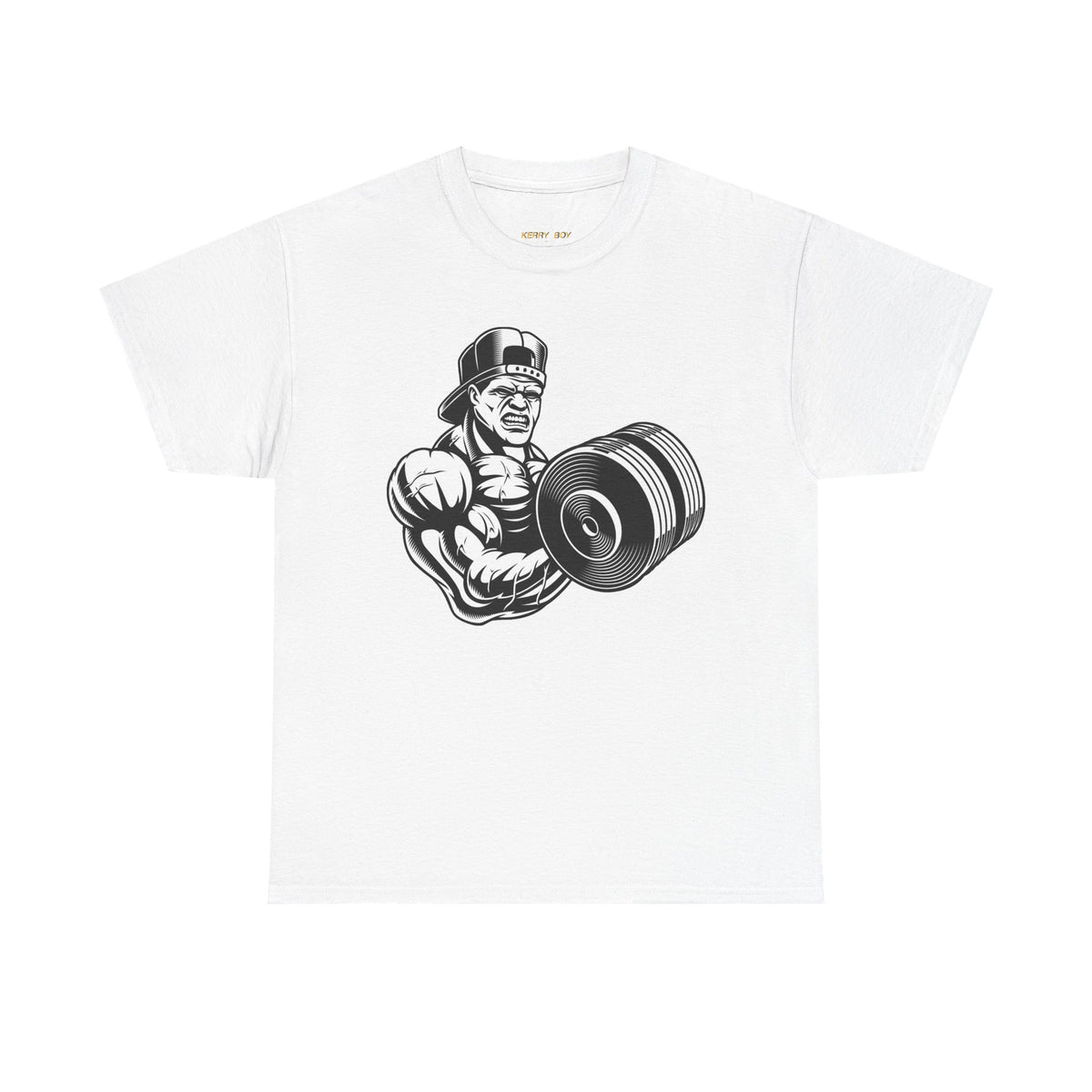 Gym Motivation Unisex Heavy Cotton Tee - Weightlifting Graphic Shirt