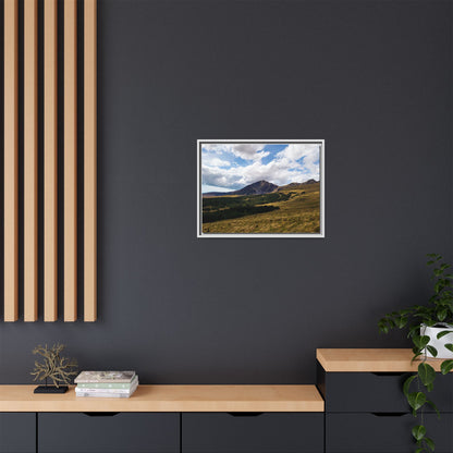 Mount Brandon Matte Canvas, Framed (Multi-color)