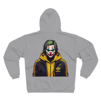 Waiting For You Unisex Hooded Zip Sweatshirt Joker Cool Hoodie