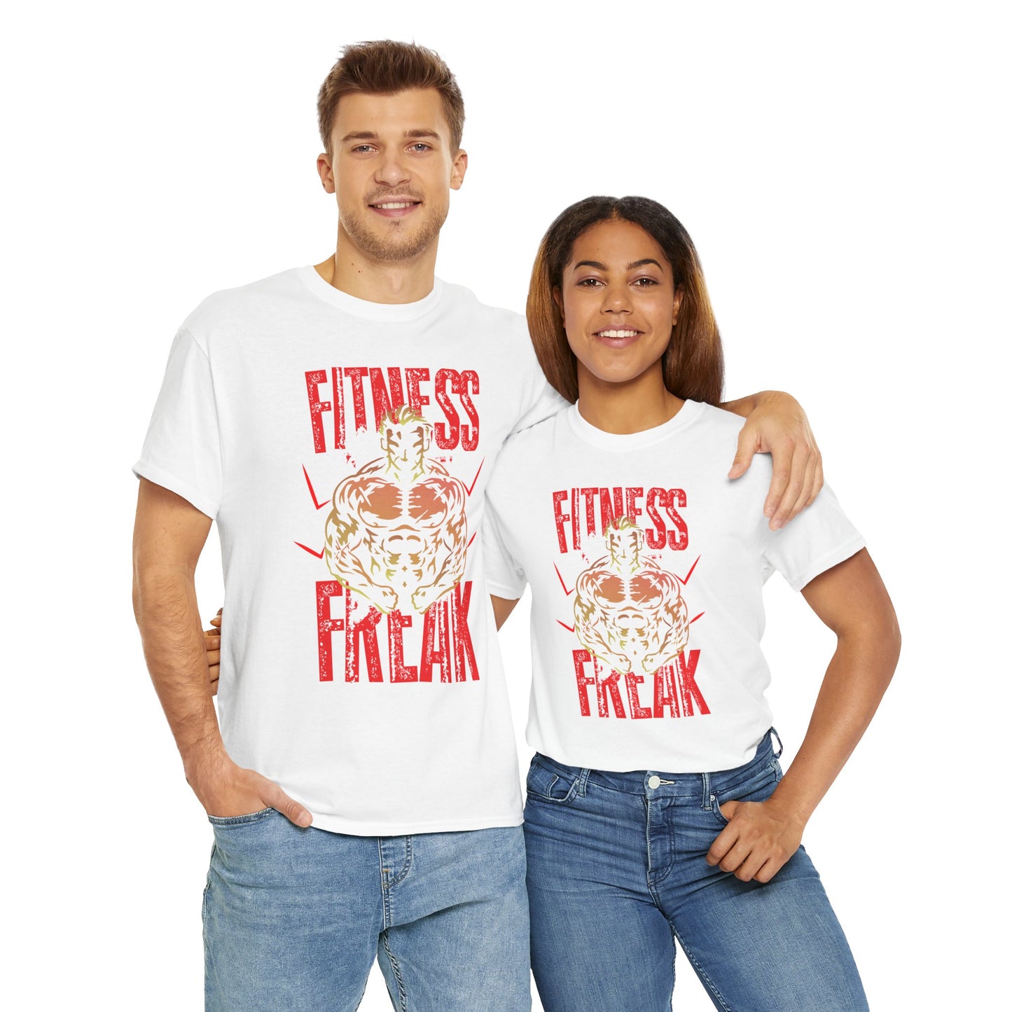 Fitness Freak  Unisex Heavy Cotton Tee
