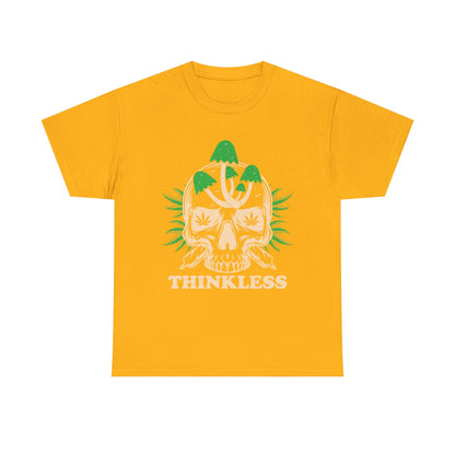 Mushroom Skull 'THINKLESS' T-Shirt
