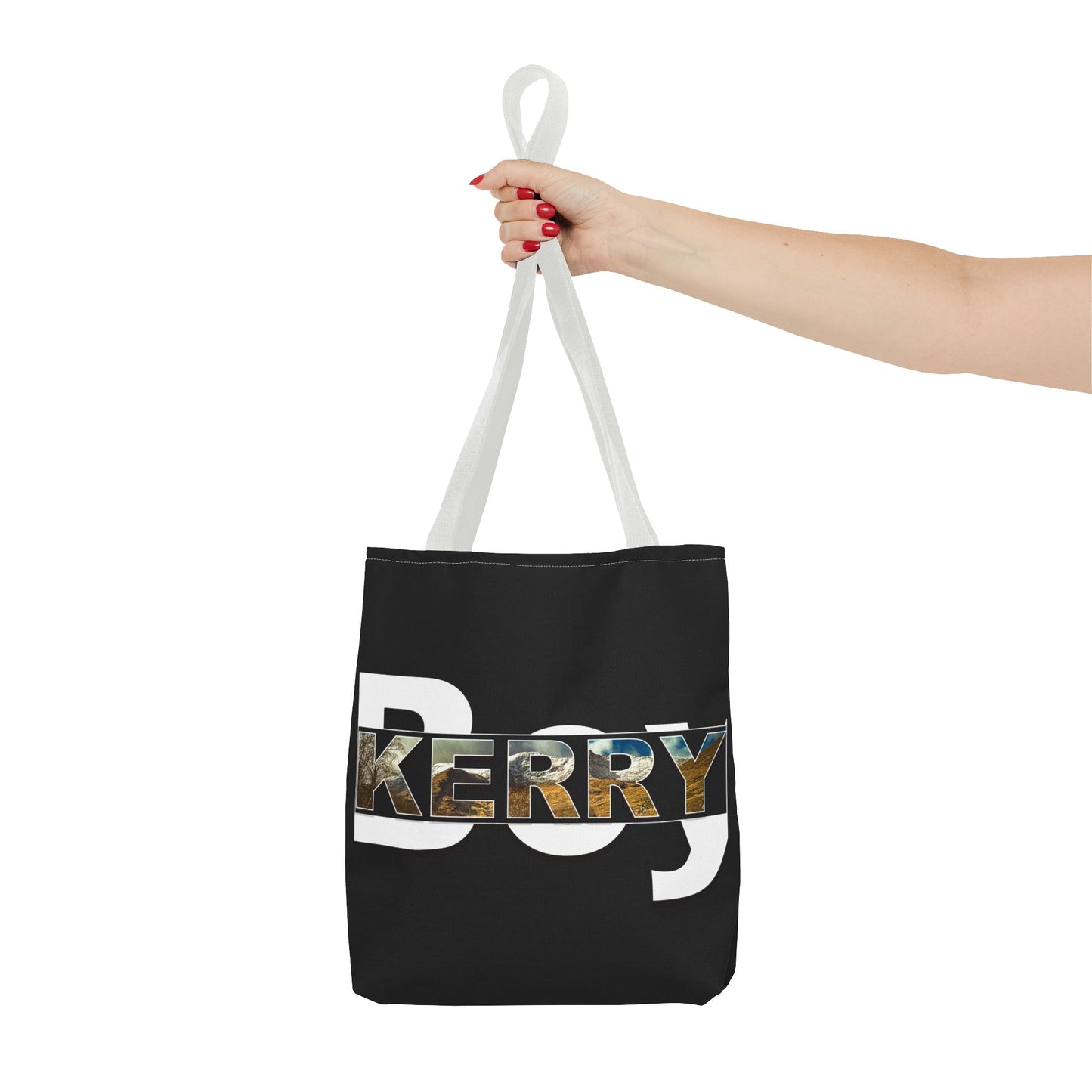 Kerry Boy black Tote Bag (AOP)