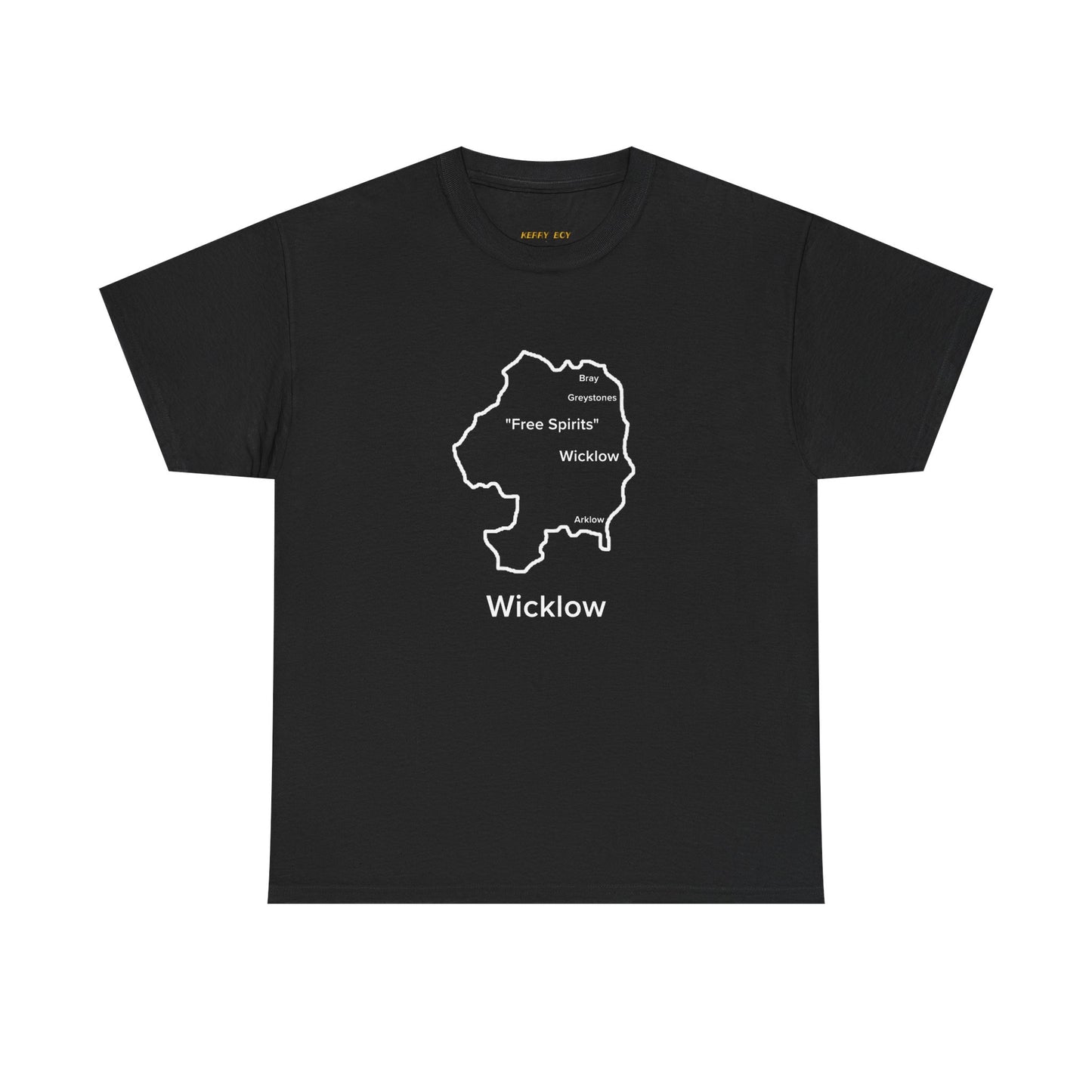 Wicklow Unisex Heavy Cotton T-Shirt Black Edition