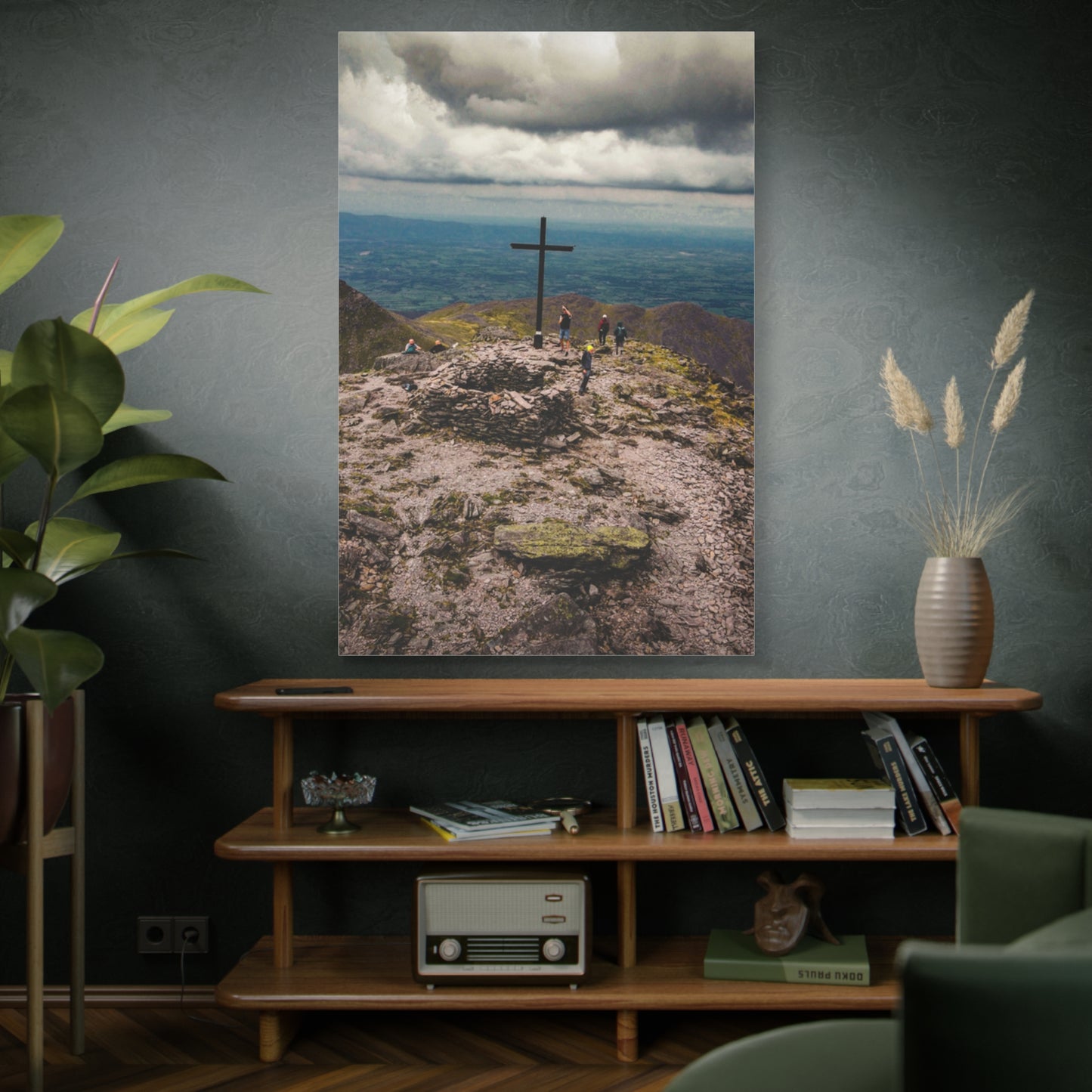 Carrauntoohil  Summit Matte Canvas, Stretched, 1.25"
