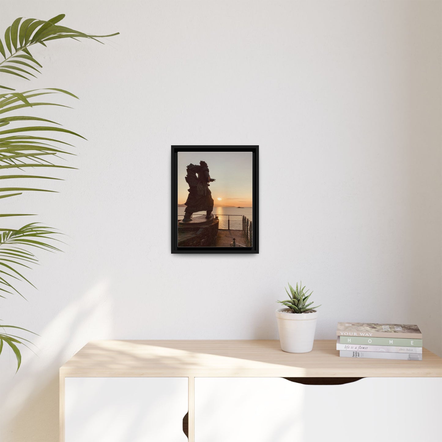 Fenit Matte Canvas, Framed (Multi-color)