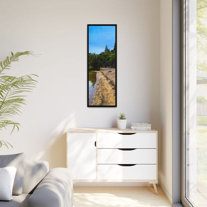 Killarney Beach Matte Canvas, Framed (Multi-color)