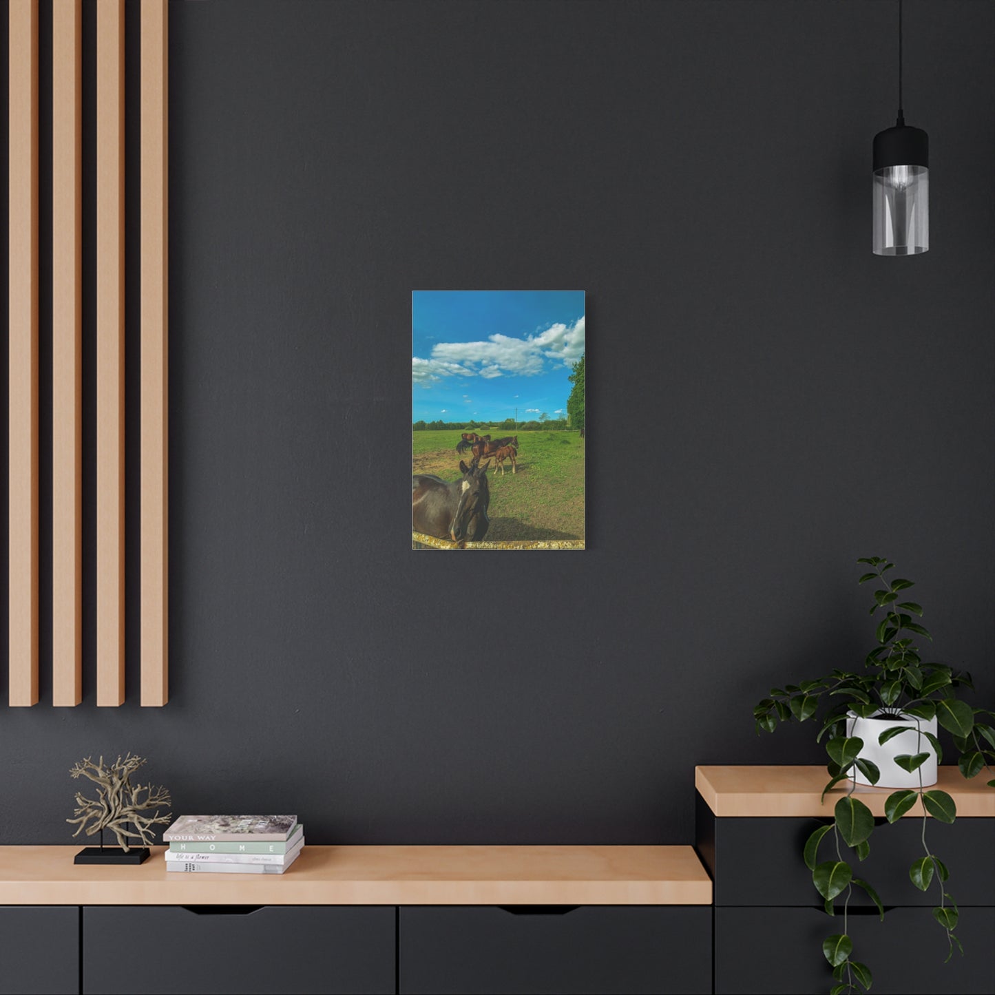 Horse Matte Canvas, Stretched, 1.25"