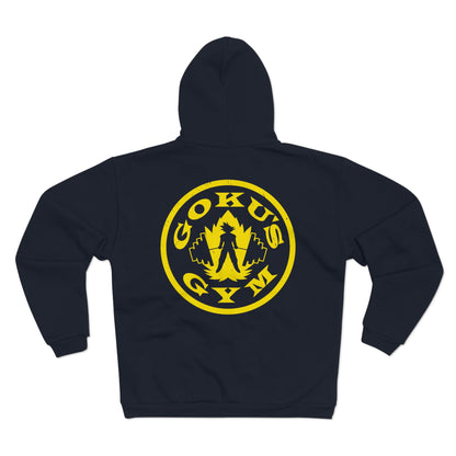 Gokus Gym Unisex Zip Hoodie - Comfortable Workout Sweatshirt