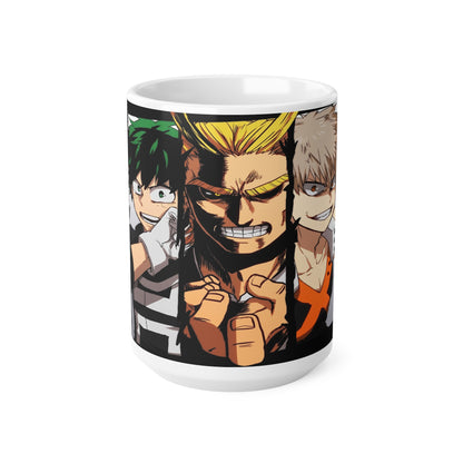 My Hero Academia Ceramic Coffee Cups | 11oz & 15oz | Anime Gift for Fans