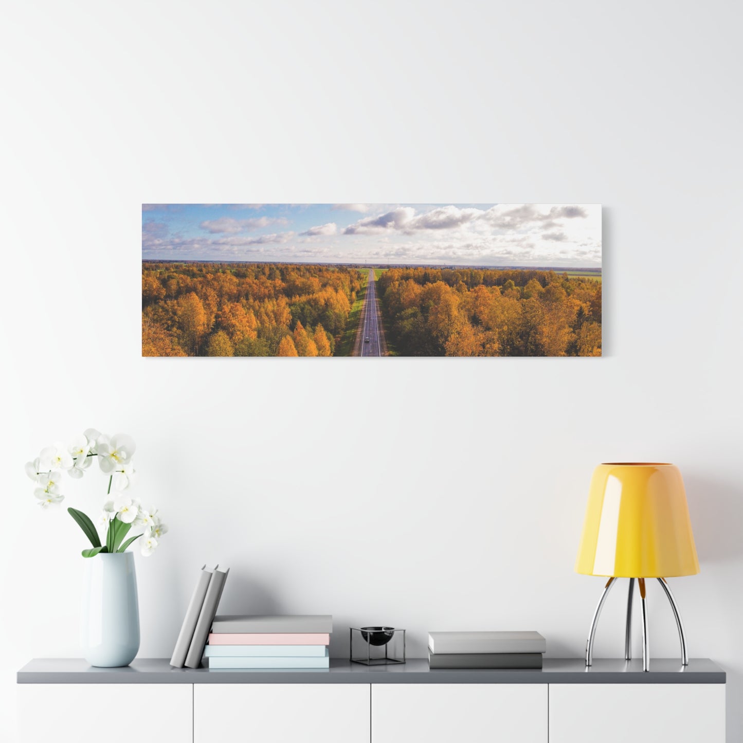 Somewhere in Lithuania Matte Canvas, Stretched, 1.25"